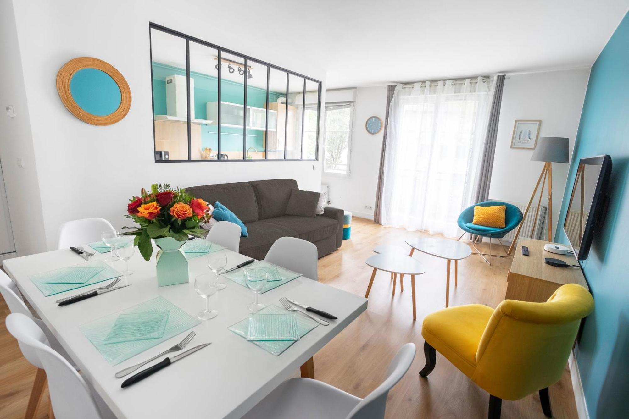 Appartement-Bao Tiam-Tiam Conciergerie-5Min Disneyland-Free Parking Serris Esterno foto